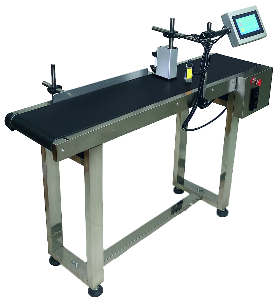 Inject Date Coding With Conveyor